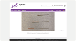 Desktop Screenshot of dry-needles.com